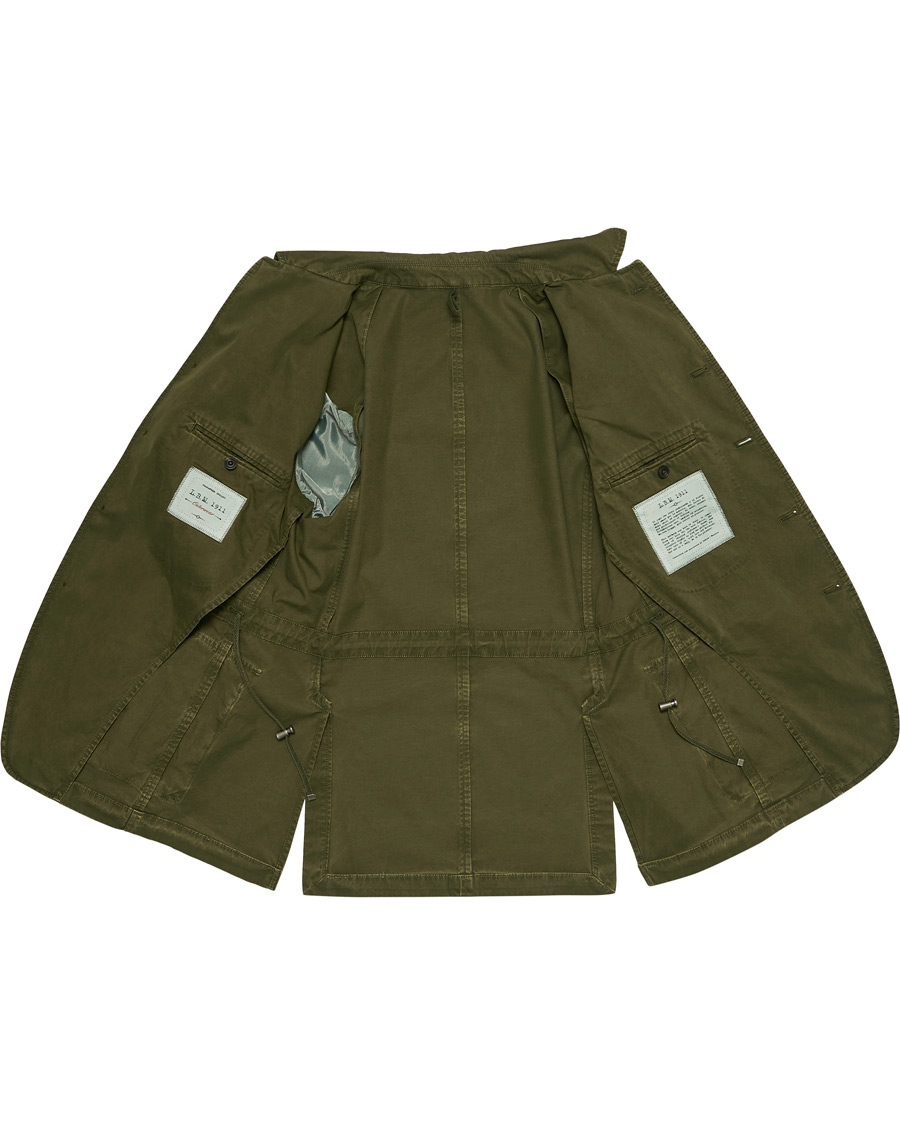 Heren | Jassen | L.B.M. 1911 | Cotton Gabardine Field Jacket Olive