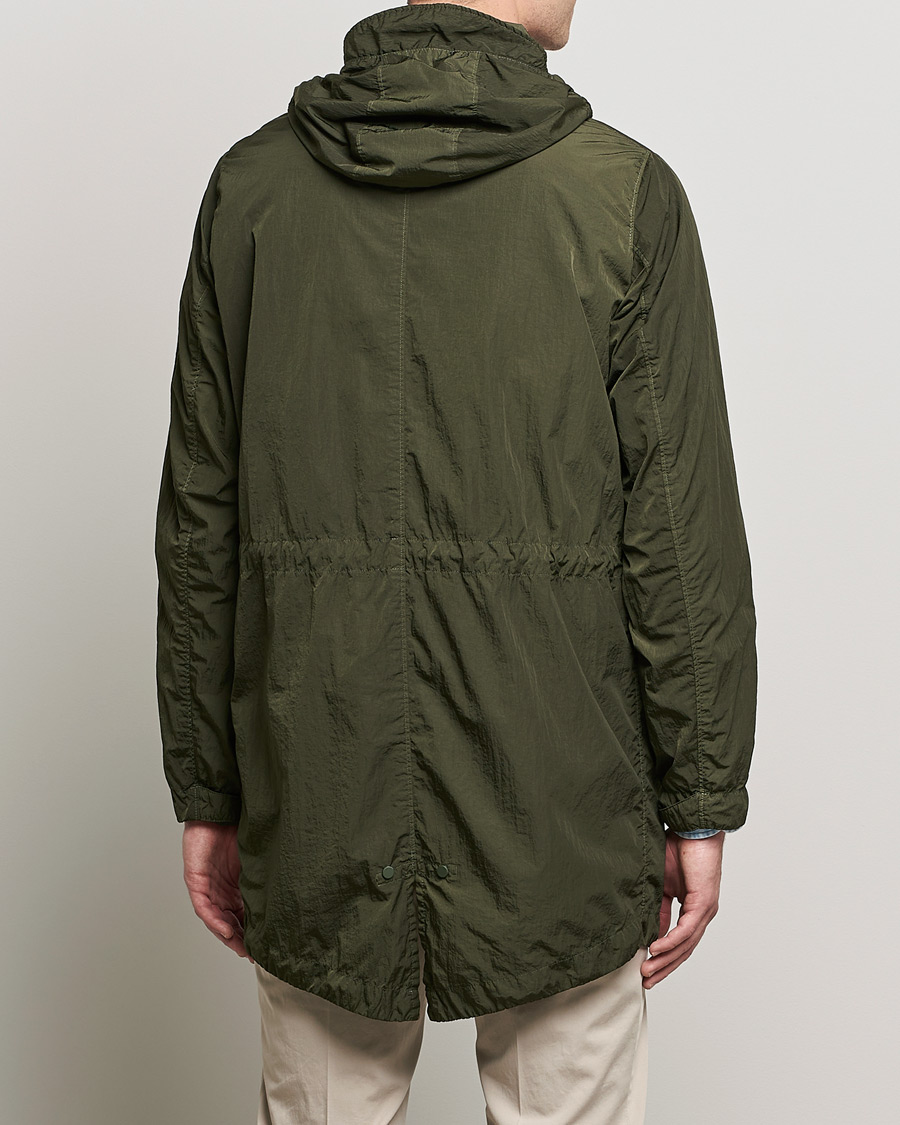 Homme | Manteaux Et Vestes | L.B.M. 1911 | Garment Dyed Nylon Coat Olive