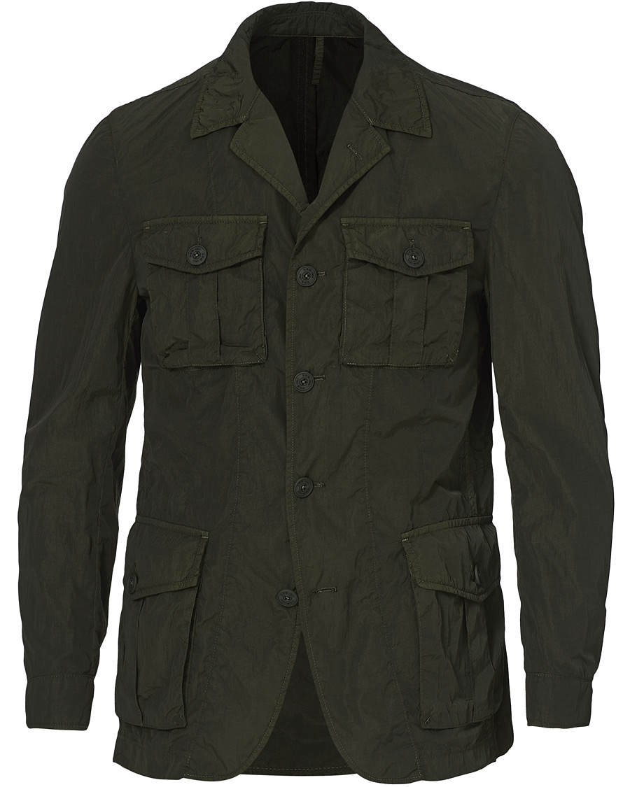 Homme | Manteaux Et Vestes | L.B.M. 1911 | Garment Dyed Nylon Field Jacket Olive