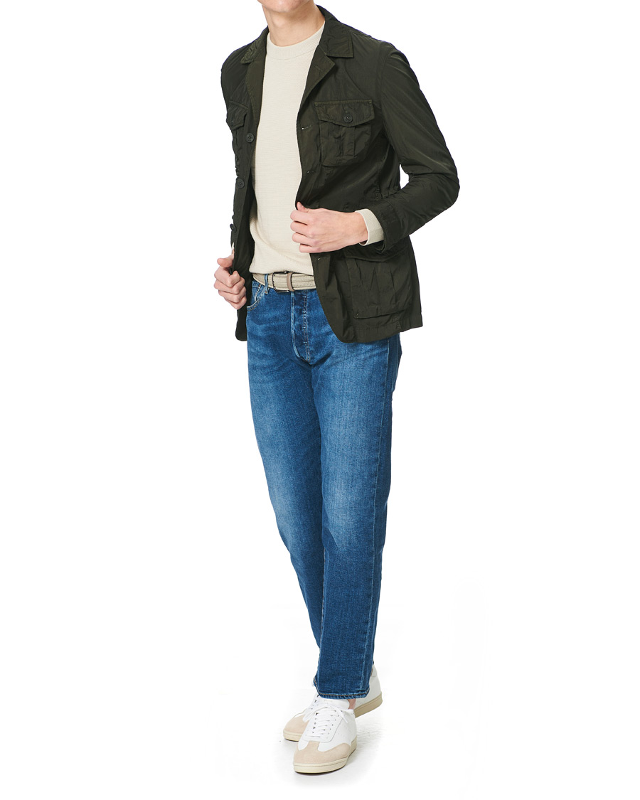 Homme | Manteaux Et Vestes | L.B.M. 1911 | Garment Dyed Nylon Field Jacket Olive