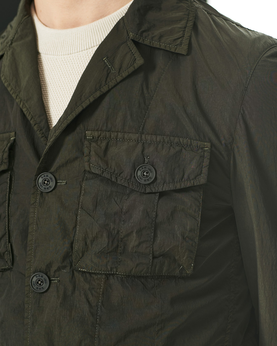 Homme | Manteaux Et Vestes | L.B.M. 1911 | Garment Dyed Nylon Field Jacket Olive