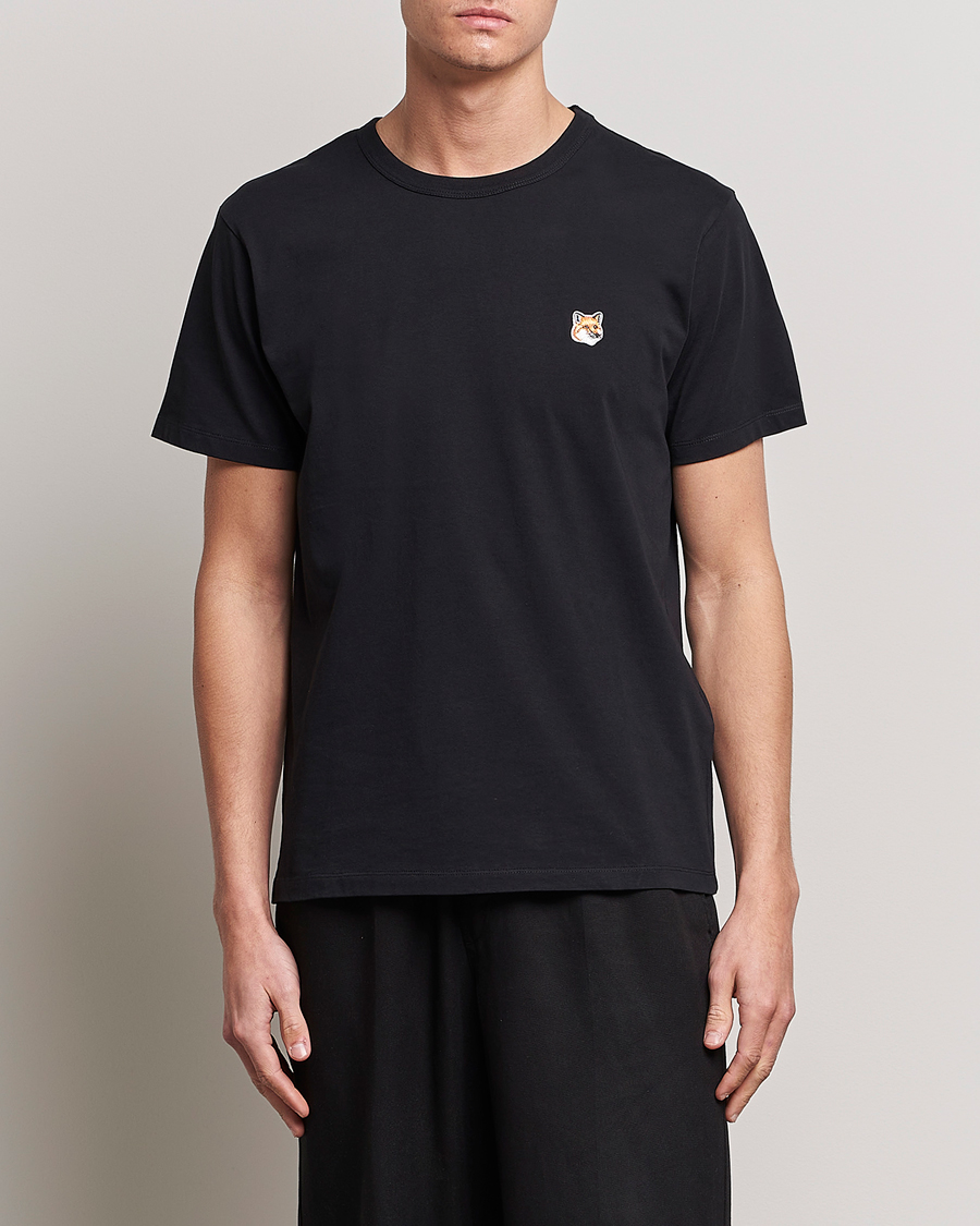 Homme | T-shirts | Maison Kitsuné | Fox Head T-Shirt Black