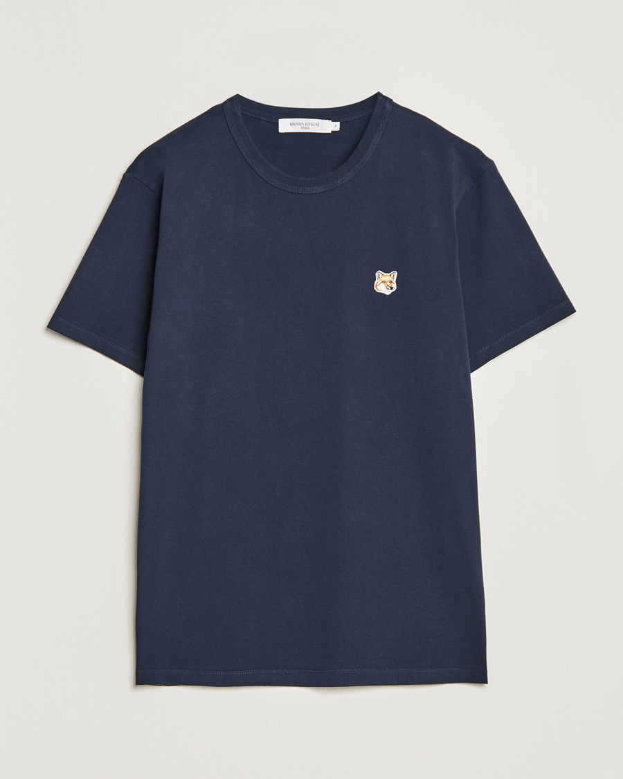 Homme | T-shirts | Maison Kitsuné | Fox Head T-Shirt Navy