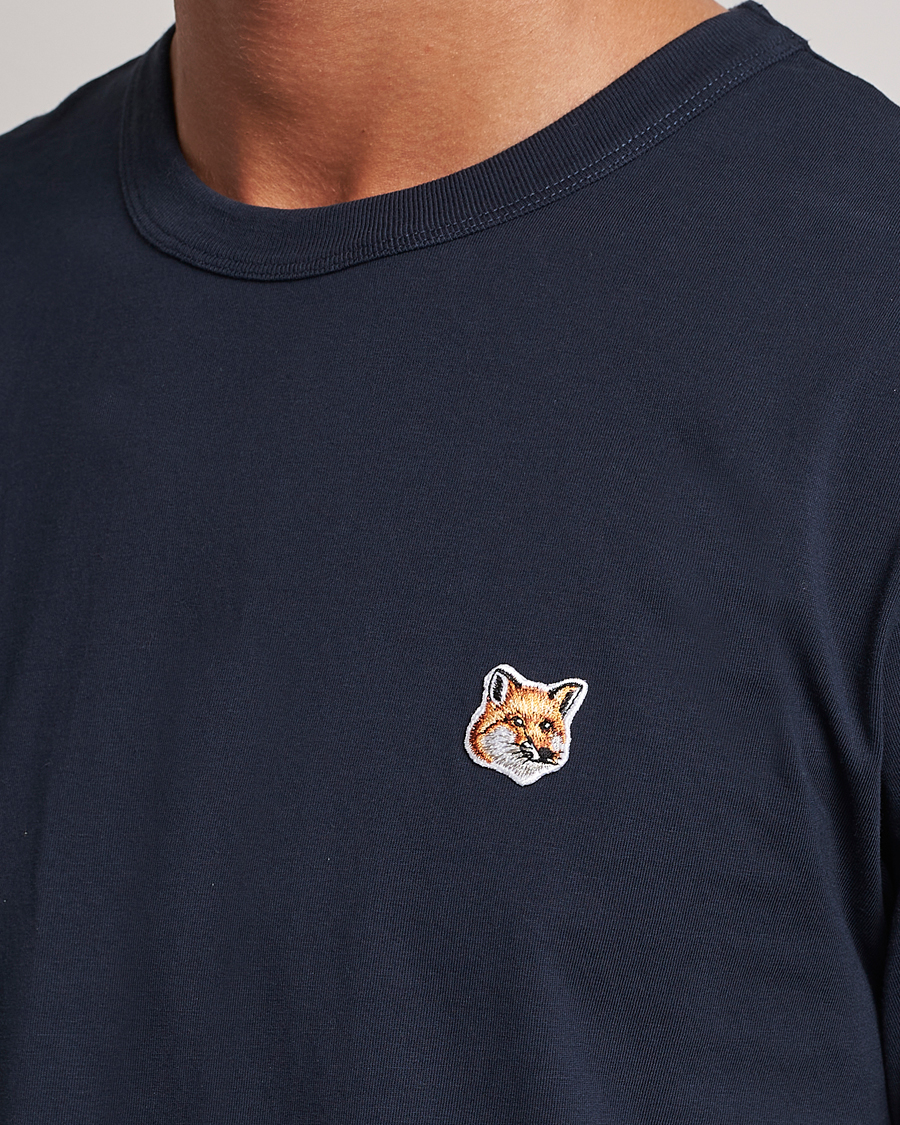 Homme | T-shirts | Maison Kitsuné | Fox Head T-Shirt Navy