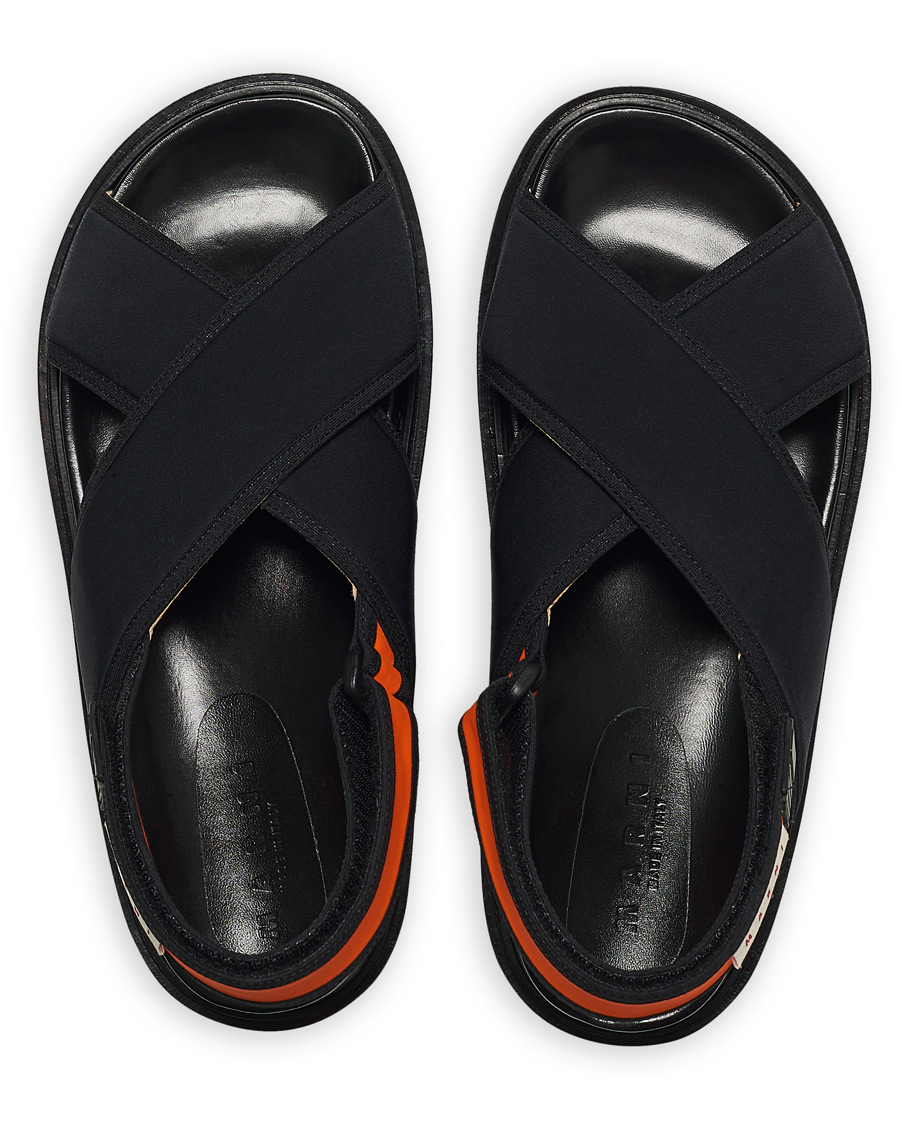 Homme | Marni Fussbett Sandal Navy | Marni | Fussbett Sandal Navy
