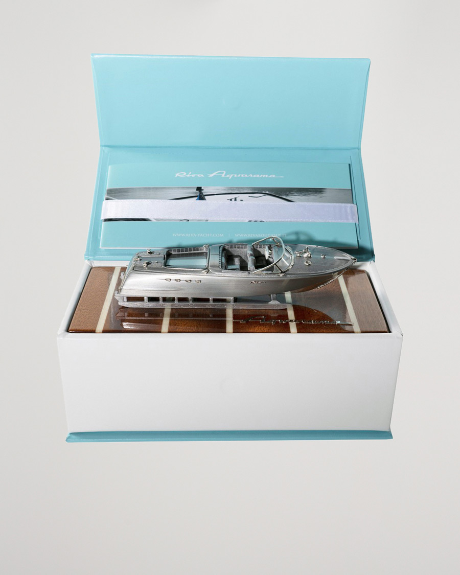 Homme | | Authentic Models | Riva Metal Aquarama Boat Silver