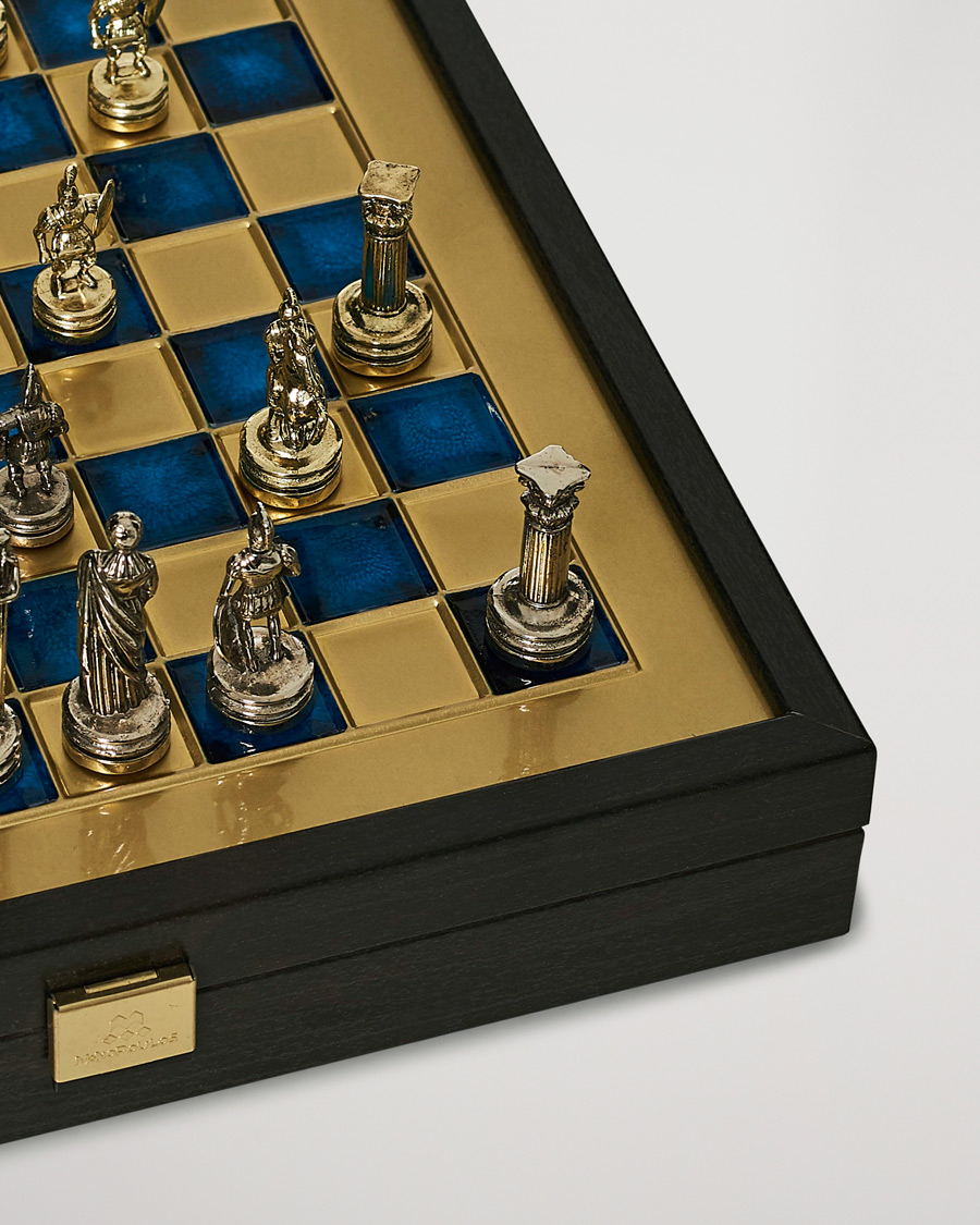 Homme | Jeux | Manopoulos | Greek Roman Period Chess Set Blue