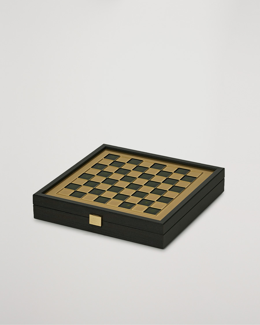 Heren | Spellen | Manopoulos | Greek Roman Period Chess Set Green