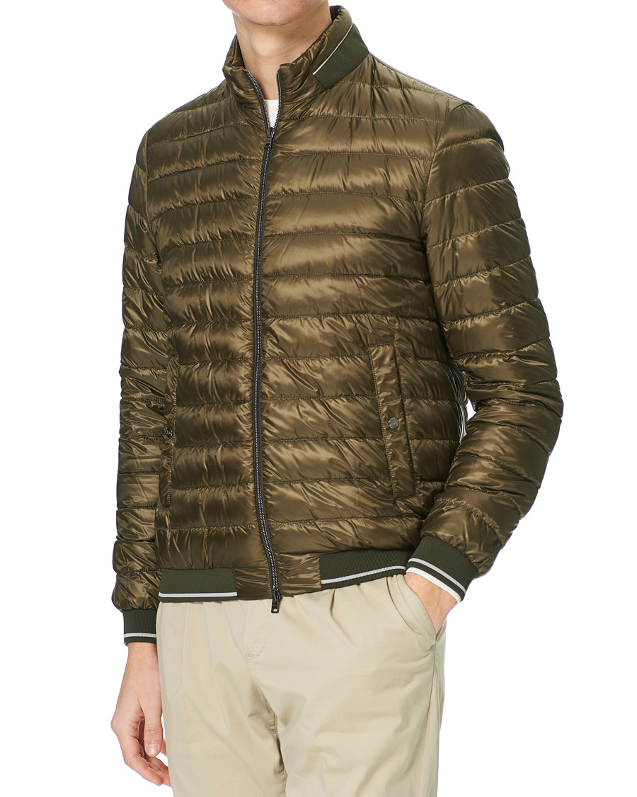 Homme | Manteaux Et Vestes | Herno | Nylon Down Jacket Army Green