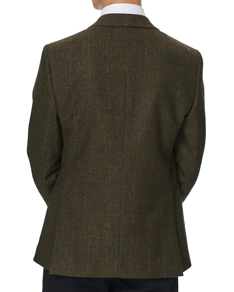 Homme | Blazers | Walker Slater | William Lambswool Tweed Jacket Green Red