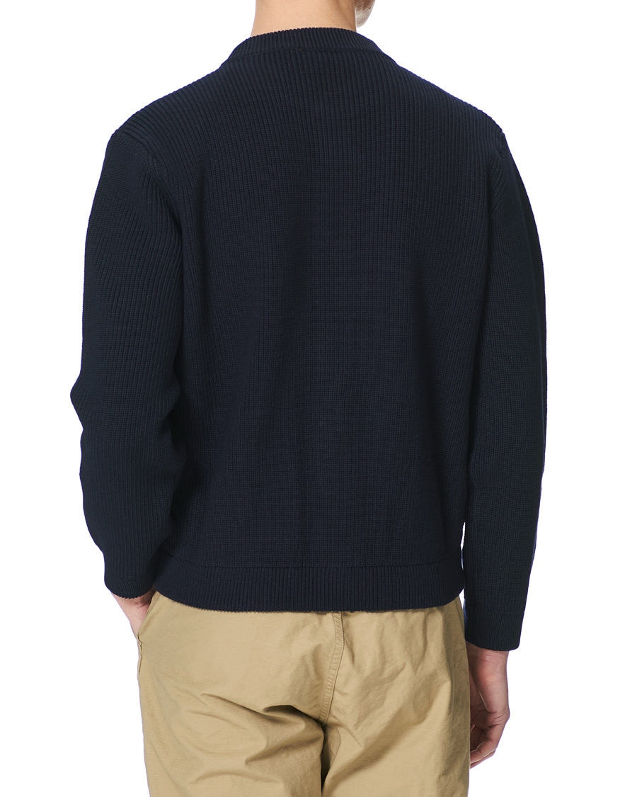 Heren | Truien | Andersen-Andersen | Skipper Wool Jacket Navy Blue