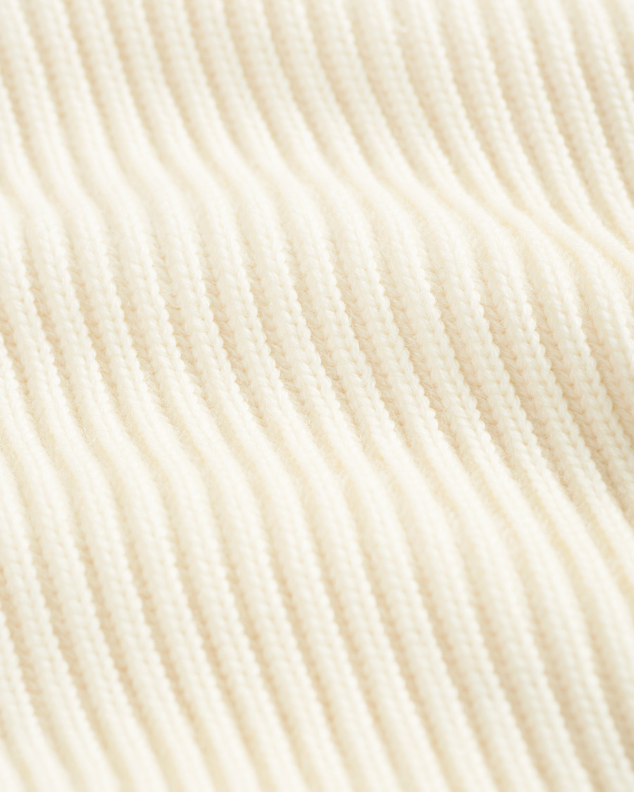 Homme | Pulls Et Tricots | Andersen-Andersen | Navy Half Zip Off White