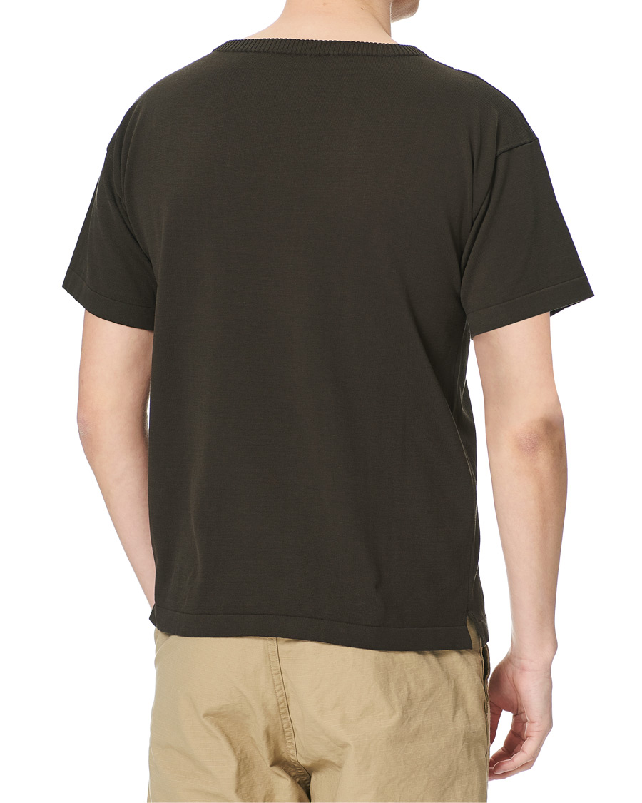 Homme | T-shirts | Andersen-Andersen | Boatsman Short Sleeve Tee Hunting Green