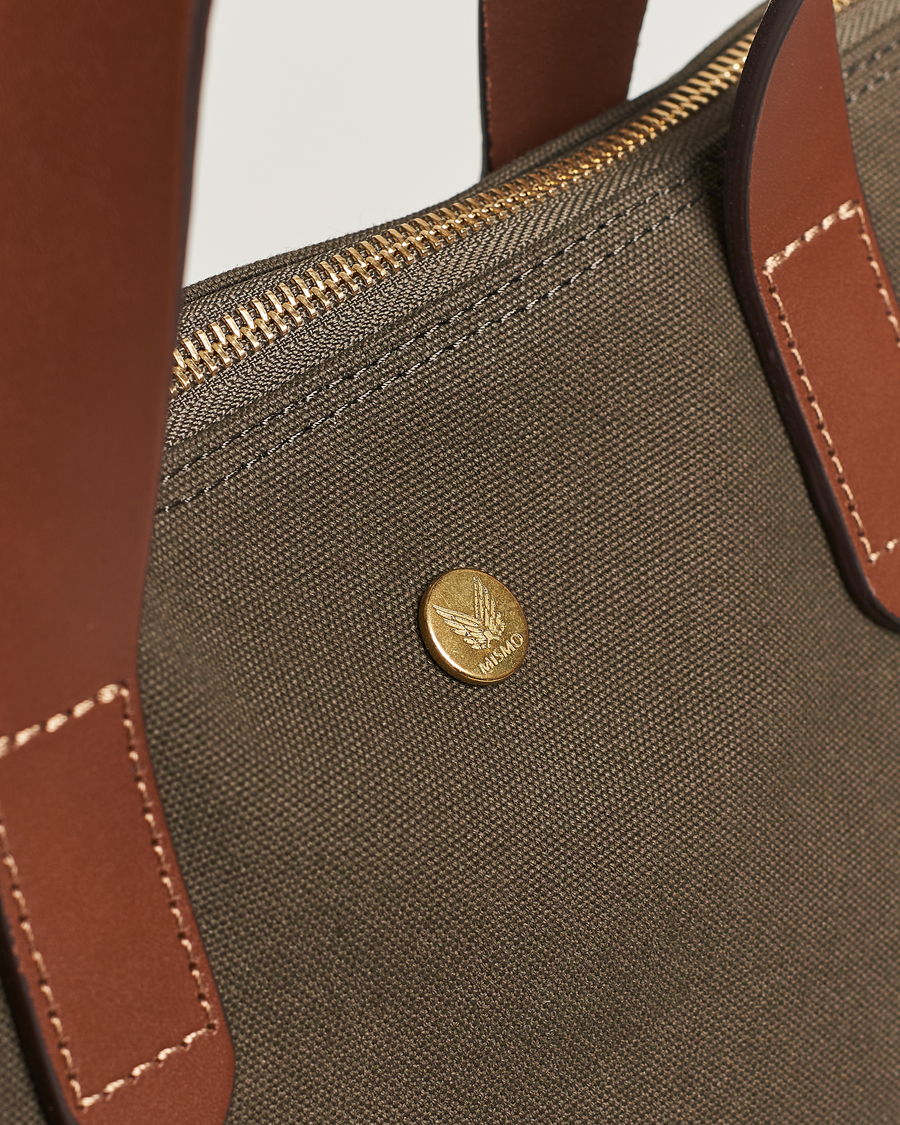 Homme | Sacs | Mismo | M/S Canvas Shopper Army/Cuoio
