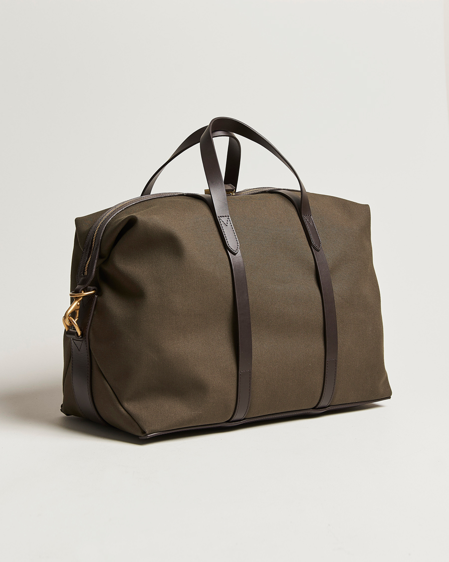 Heren | Tassen | Mismo | MismoM/S Avail 48h Nylon WeekendbagArmy/Dark Brown