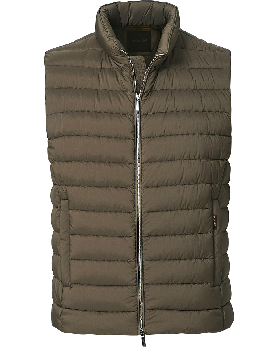 Homme | Manteaux Et Vestes | MooRER | Padded Down Vest Marmotta