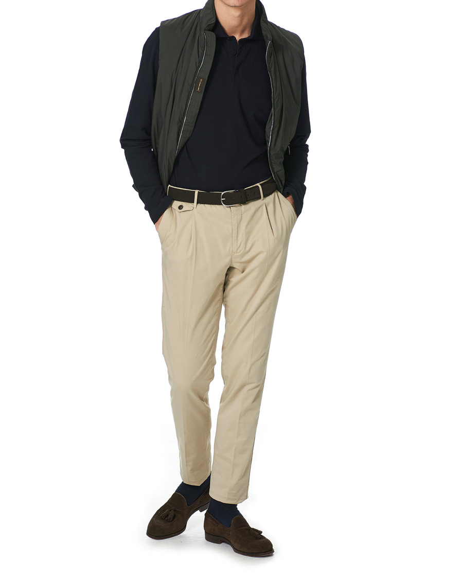 Homme | Manteaux Et Vestes | MooRER | Senio Padded Vest Forest