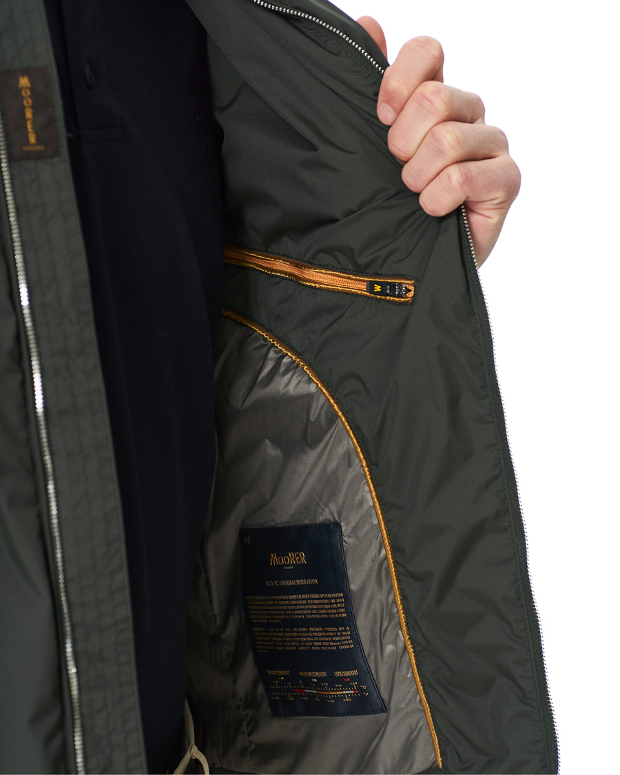 Homme | Manteaux Et Vestes | MooRER | Senio Padded Vest Forest