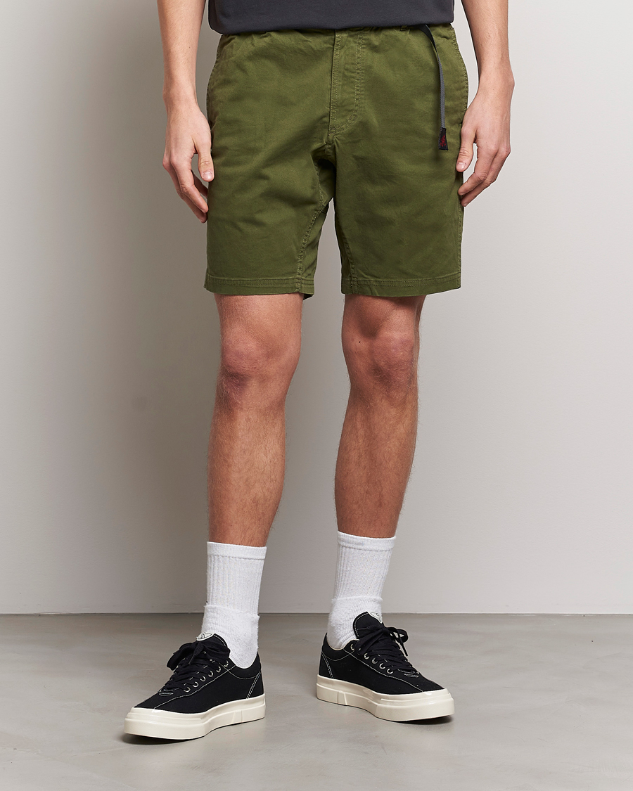 Heren | Korte broek | Gramicci | Stretch Twill NN Shorts Olive