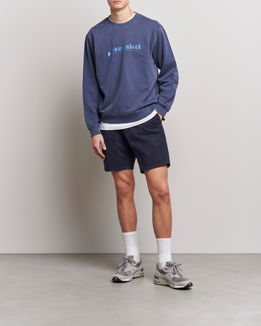 Heren | Korte broek | Gramicci | Stretch Twill NN Shorts Double Navy