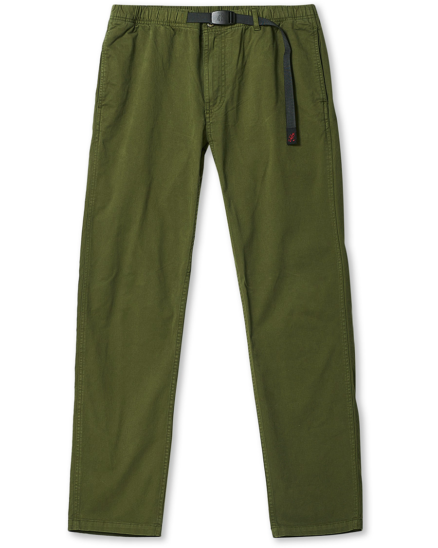 Homme | Pantalons | Gramicci | Stretch Twill NN Cropped Pants Olive