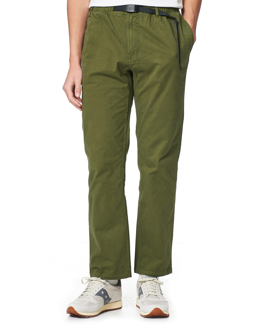 Homme | Pantalons | Gramicci | Stretch Twill NN Cropped Pants Olive