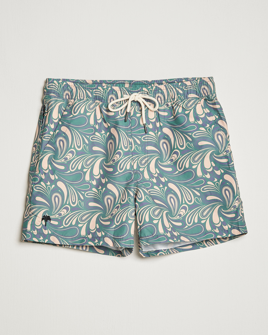 Homme | Maillots De Bain | OAS | Printed Swimshorts Woodstock