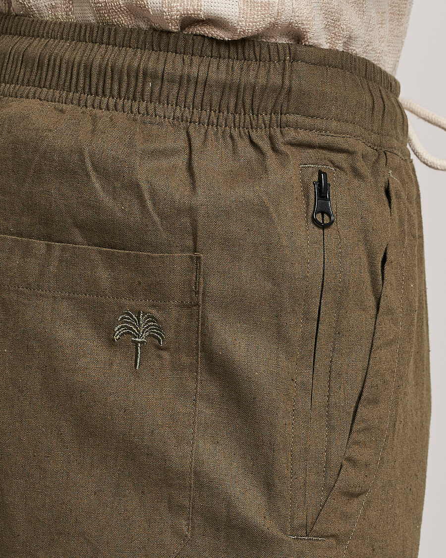 Homme | Pantalons | OAS | Linen Long Pants Army