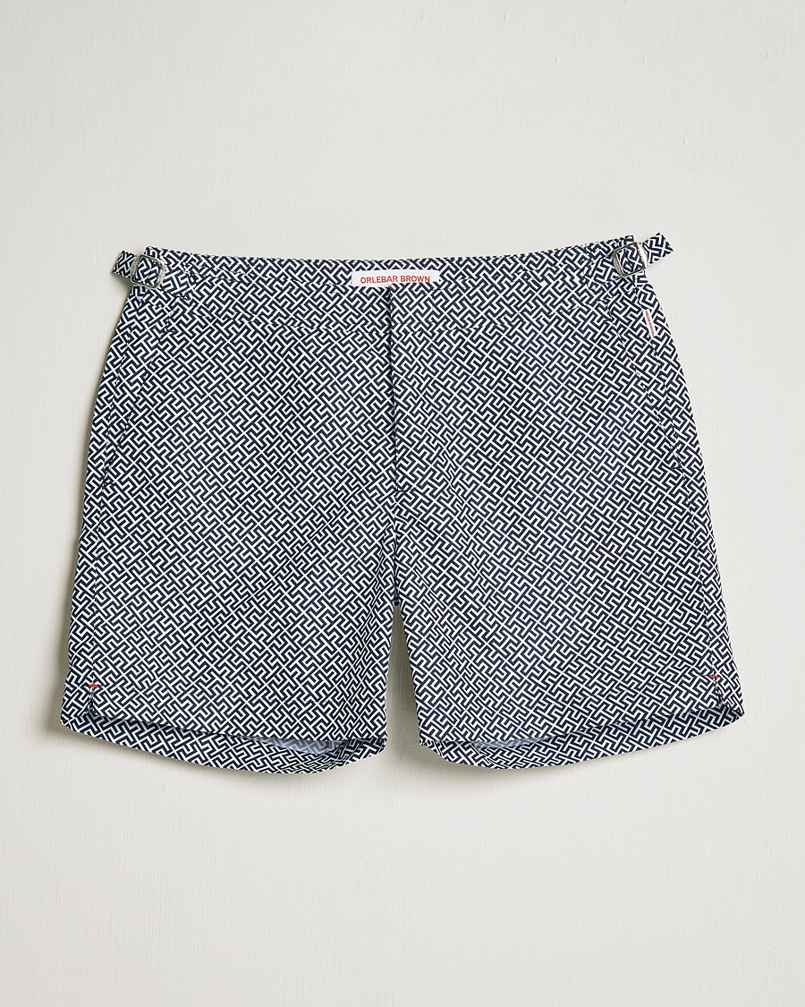 Homme | Orlebar Brown Bulldog Narin Medium Length Swim Shorts Navy | Orlebar Brown | Bulldog Narin Medium Length Swim Shorts Navy
