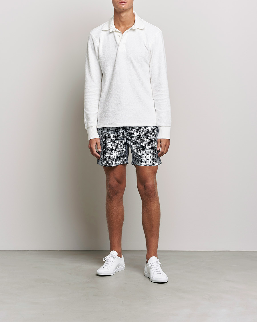 Homme | Orlebar Brown Bulldog Narin Medium Length Swim Shorts Navy | Orlebar Brown | Bulldog Narin Medium Length Swim Shorts Navy