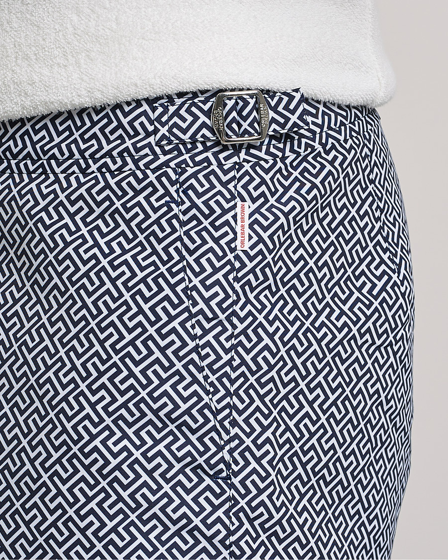 Homme | Orlebar Brown Bulldog Narin Medium Length Swim Shorts Navy | Orlebar Brown | Bulldog Narin Medium Length Swim Shorts Navy