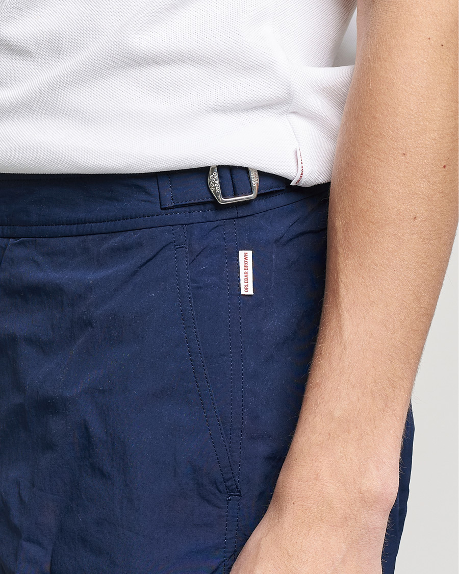 Homme | Maillots De Bain | Orlebar Brown | Dane III Long Leg Swim Shorts Navy
