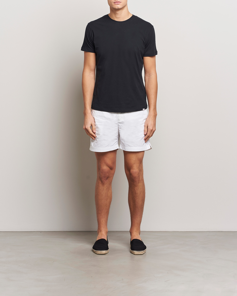 Heren | T-shirts | Orlebar Brown | OB Crew Neck Tee Black