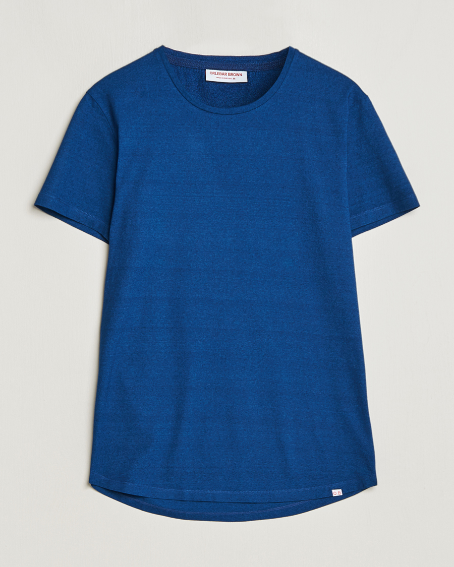 Homme | T-shirts | Orlebar Brown | OB Crew Neck Tee Denim Pigment