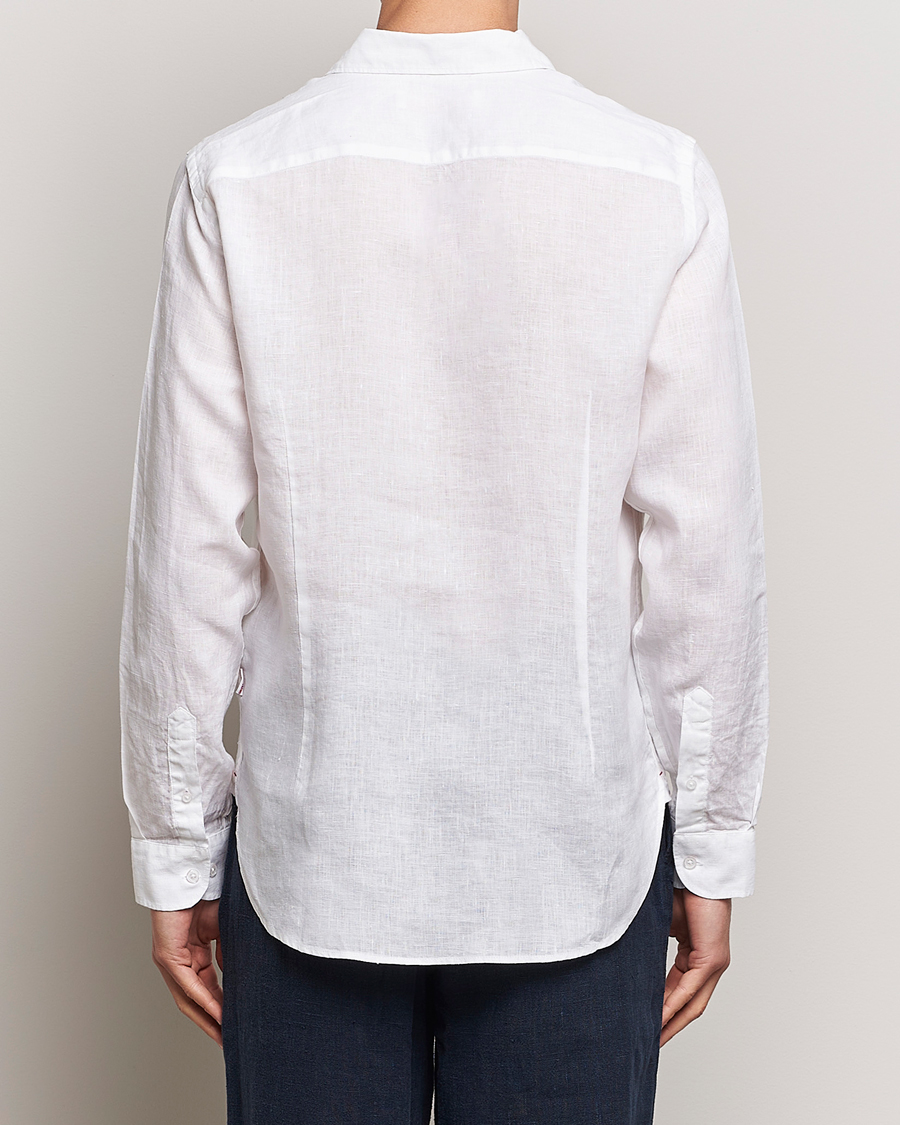 Homme | Chemises | Orlebar Brown | Giles Linen CLS Shirt White