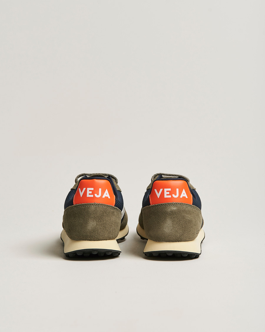 Homme | Baskets | Veja | Rio Branco Running Sneaker Nautico White Orange Fluo