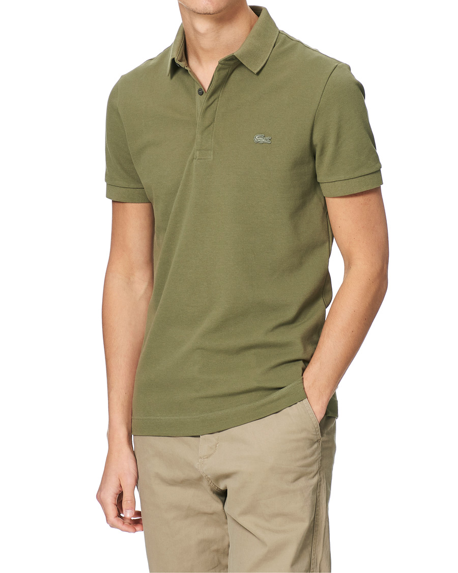 Homme | Polos | Lacoste | Regular Fit Tonal Crocodile Poloshirt Tank