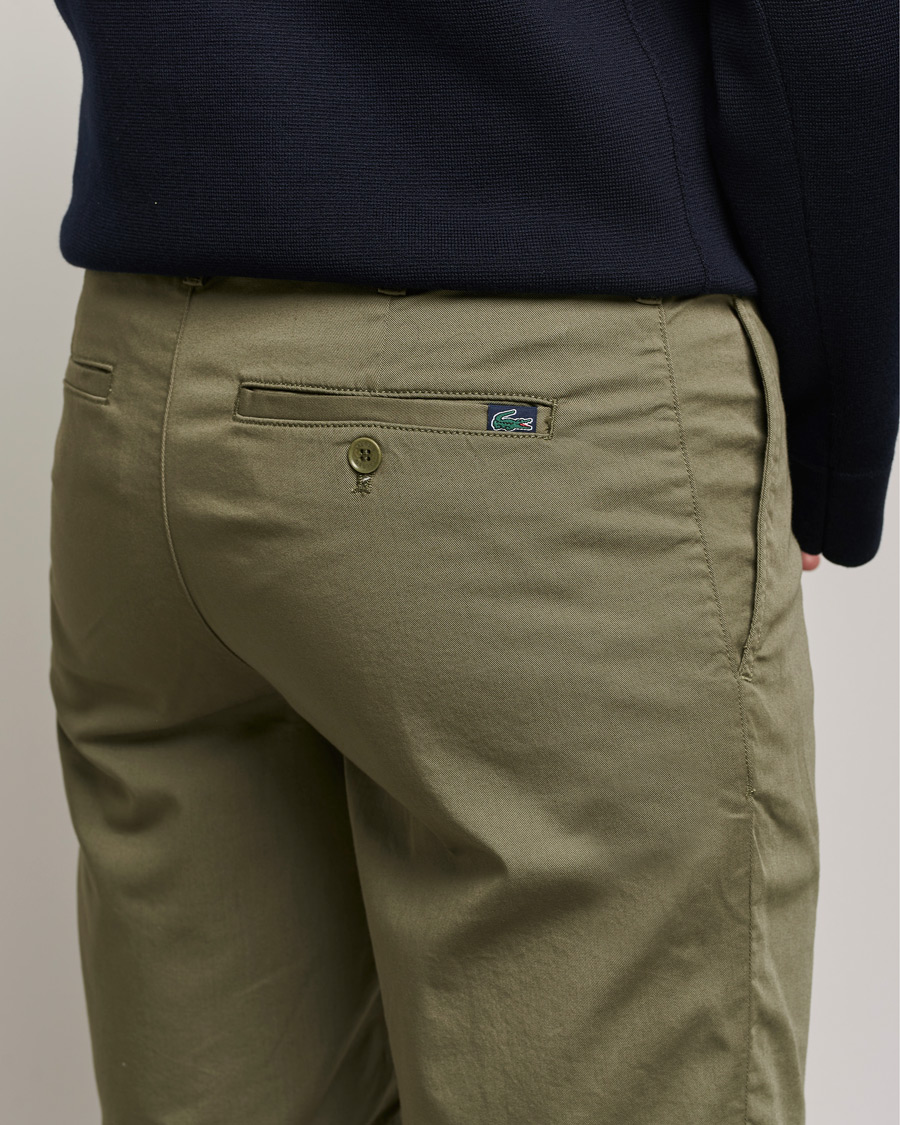 Homme | Shorts | Lacoste | Slim Fit Stretch Cotton Bermuda Shorts Tank