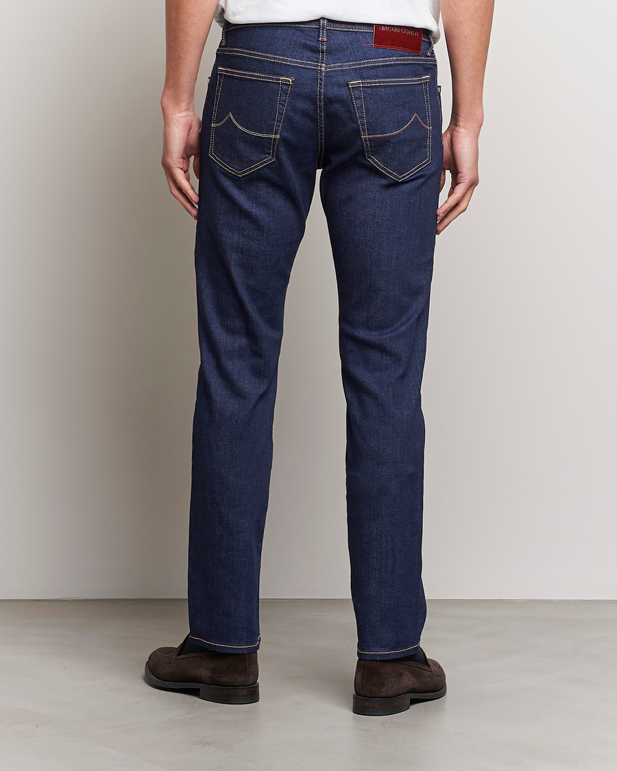 Heren | Jeans | Jacob Cohën | Bard 688 Slim Fit Stretch Jeans Rinse
