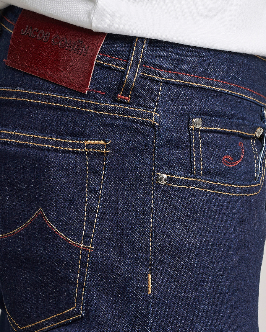 Heren | Jeans | Jacob Cohën | Bard 688 Slim Fit Stretch Jeans Rinse