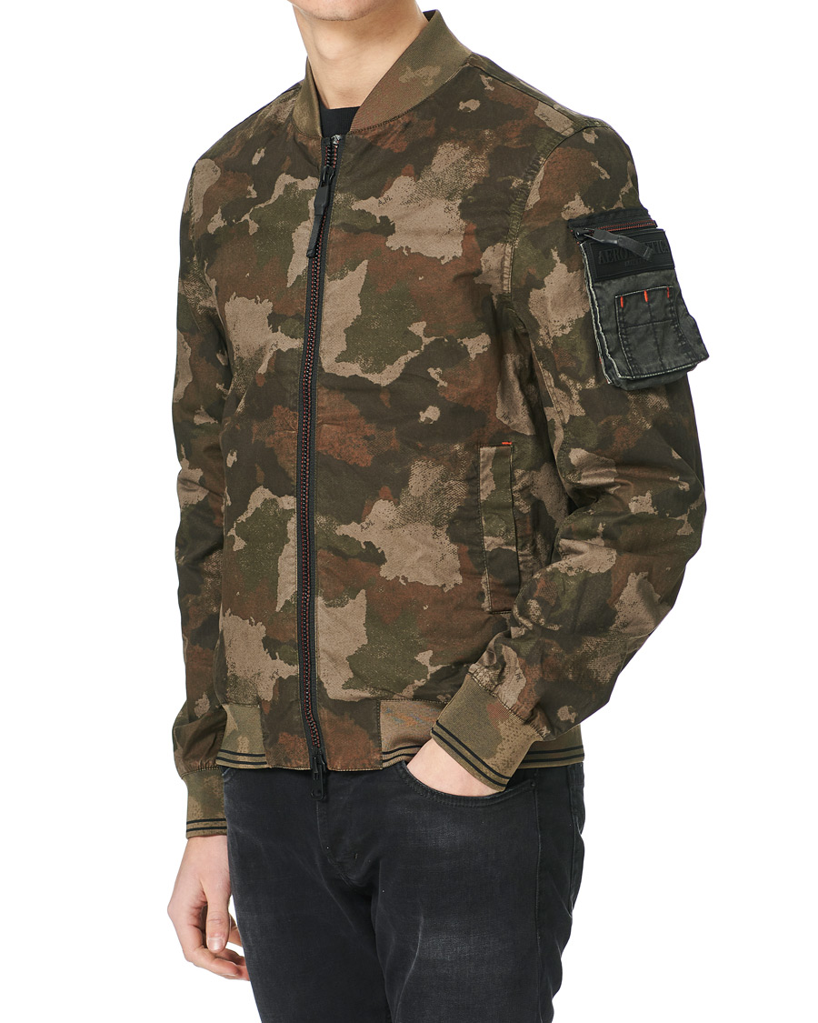 Homme | Manteaux Et Vestes | Aeronautica Militare | 7PIL Pilot Bomber Jacket Camouflage
