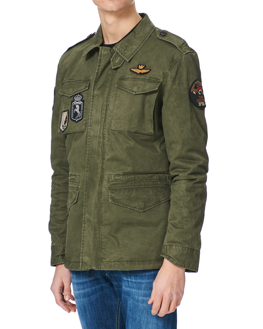 Homme | Manteaux Et Vestes | Aeronautica Militare | 7PIL Field Jacket Verde Military