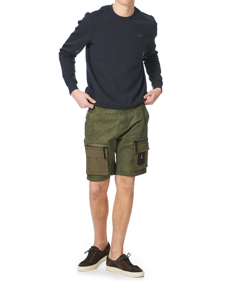 Homme | Shorts | Aeronautica Militare | 7PIL Bermuda Shorts Verde Military