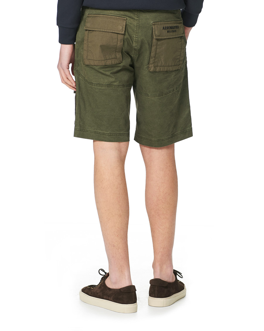 Homme | Shorts | Aeronautica Militare | 7PIL Bermuda Shorts Verde Military