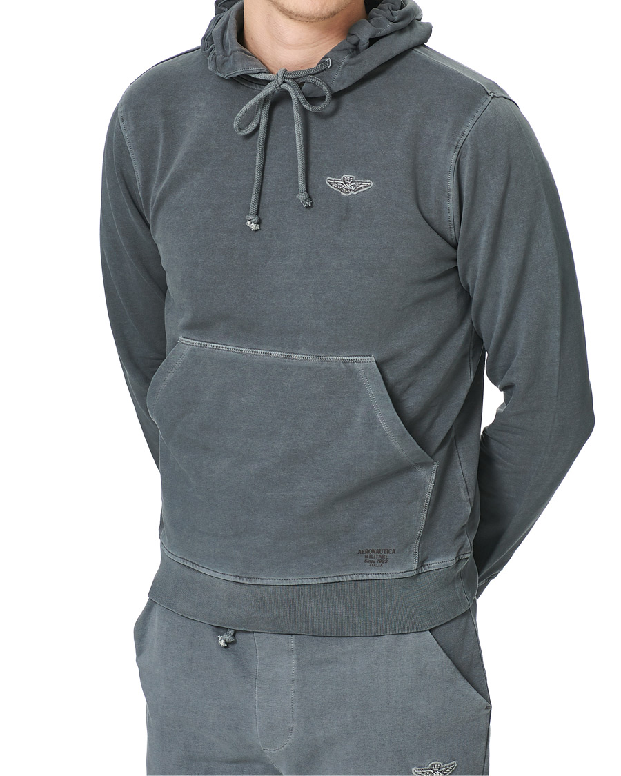 Heren | Truien | Aeronautica Militare | TF018 Sweat Set Grigio Medio
