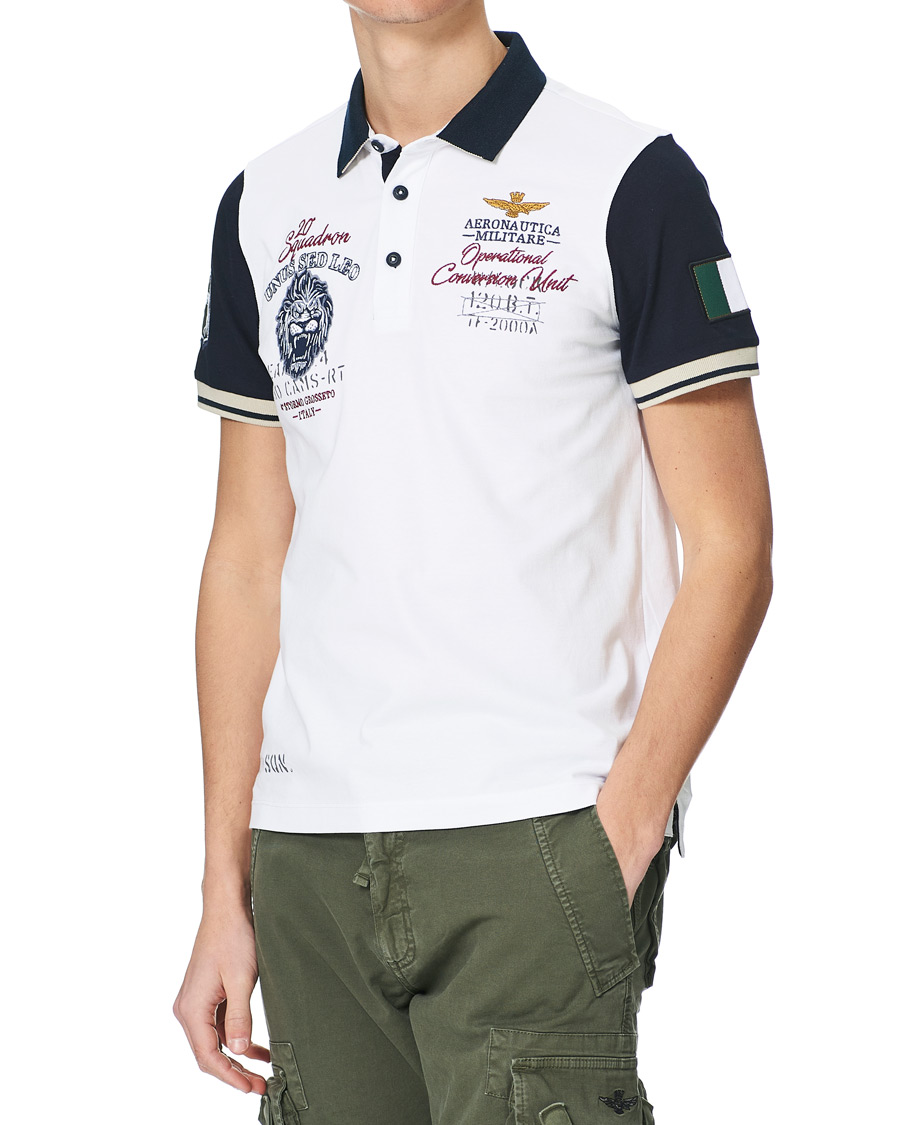 Homme | Polos | Aeronautica Militare | PO1627 Polo Off White