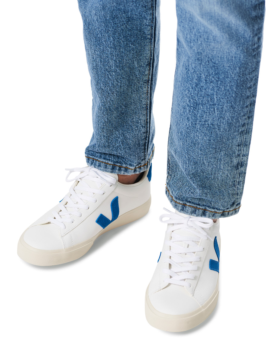 Homme | Veja Campo Sneaker Extra White /Swedish Blue | Veja | Campo Sneaker Extra White /Swedish Blue