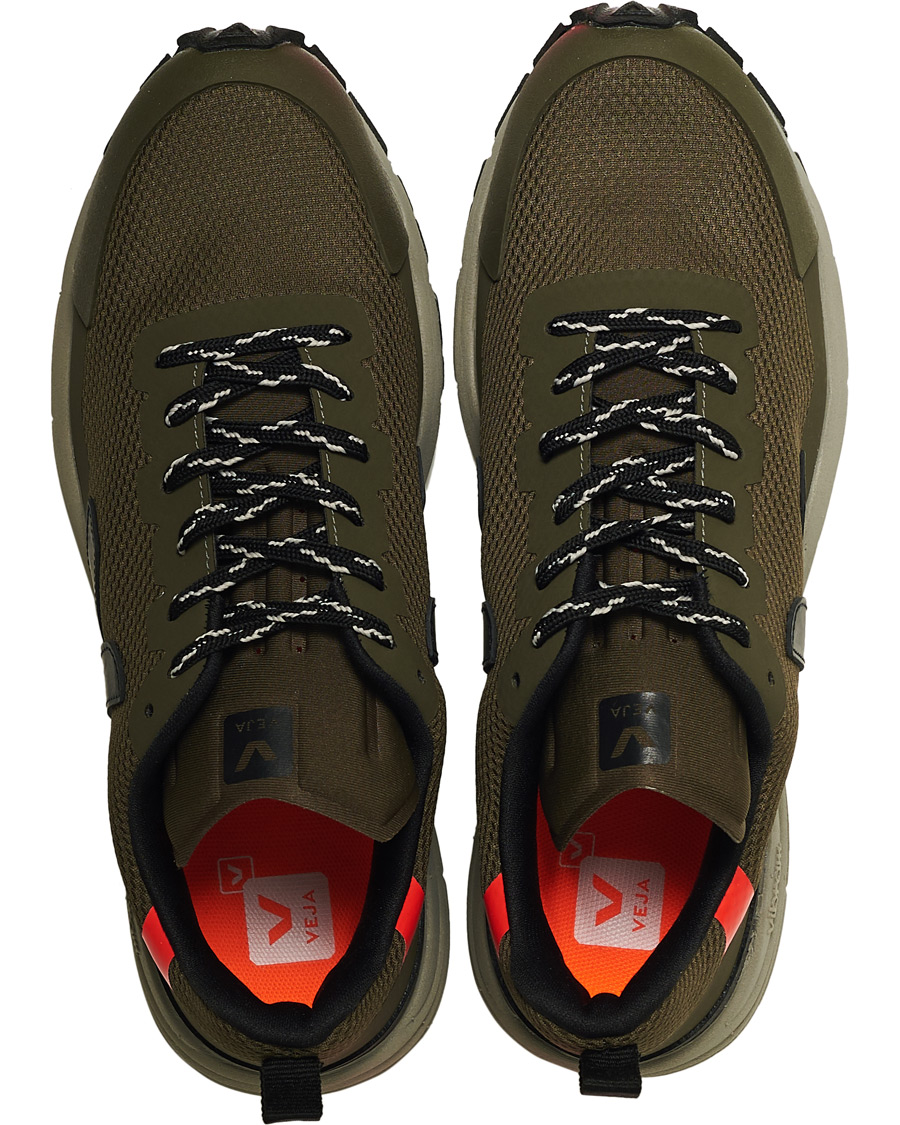 Homme | Veja Dekkan Vibram Running Sneaker Khaki/Black | Veja | Dekkan Vibram Running Sneaker Khaki/Black