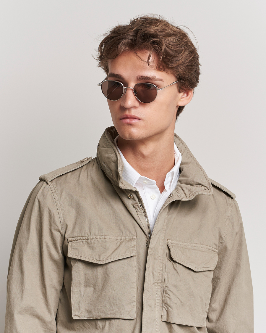Homme | Eyevan 7285 170 Sunglasses Silver | EYEVAN 7285 | 170 Sunglasses Silver