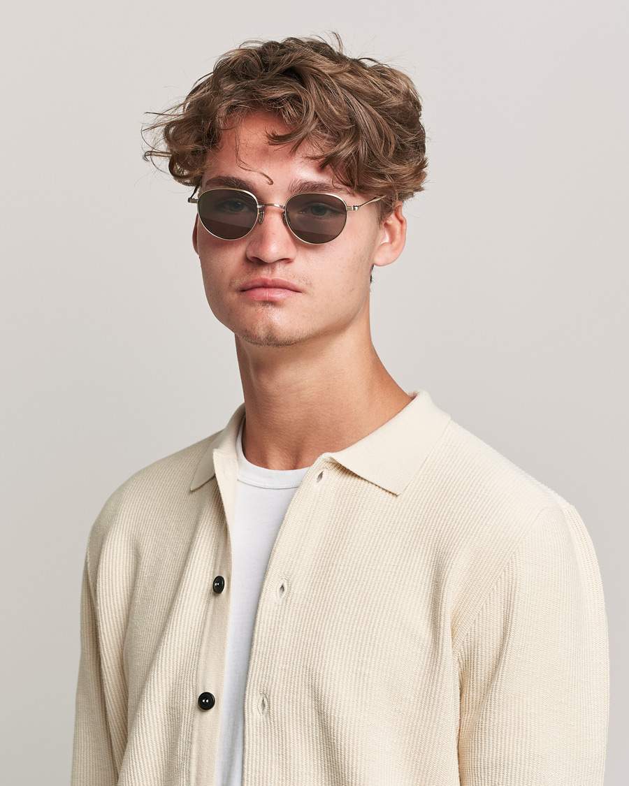 Homme | Eyevan 7285 170 Sunglasses Antique Gold | EYEVAN 7285 | 170 Sunglasses Antique Gold
